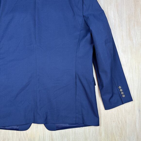 Lauren Ralph Lauren Black Label Two Button Business Office Blazer Jacket 46L - Picture 9 of 14